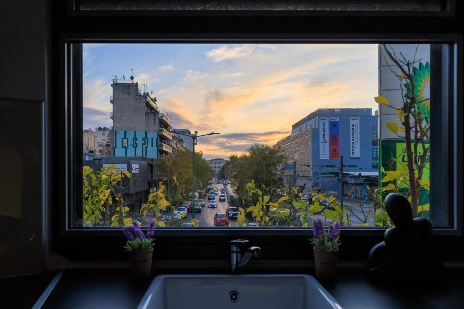 Aiolos Luxury Metro Acropolis Suite 7 Near Museum Of Modern Art Athene Buitenkant foto